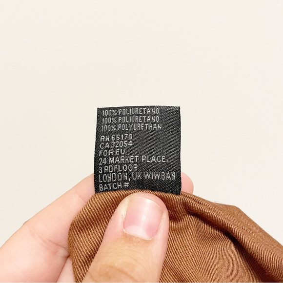 Anthropologie Miss Albright Metallic Faux Leather Zip Pouch Wristlet Small Bag - Picture 6 of 6